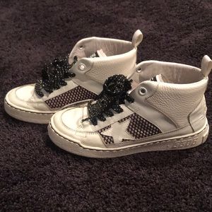 Golden Goose White high top sneakers